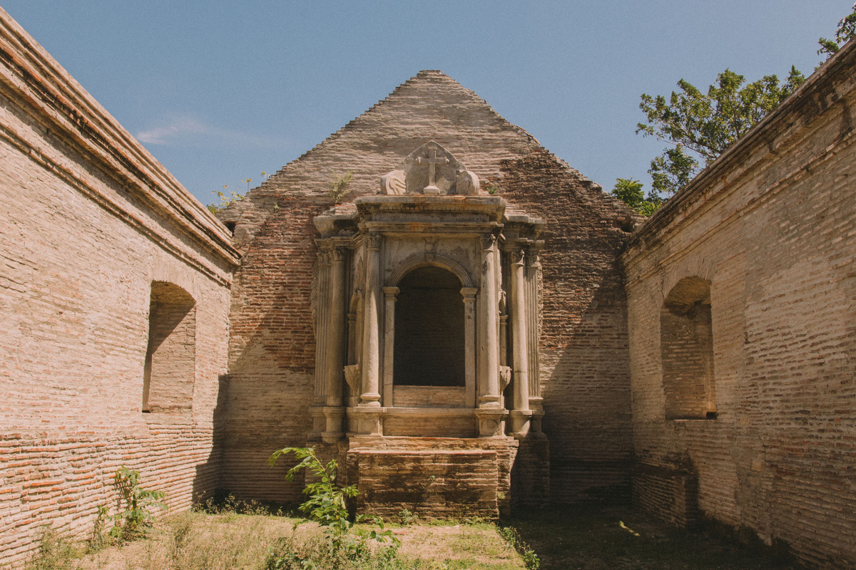 Stone Temple for Statue